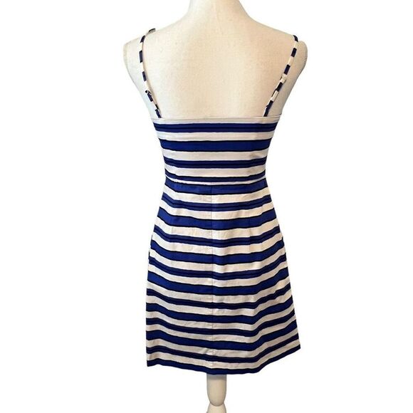 Gap Blue and White Striped Sleeveless Dress, Sundress Size 0 - Picture 5 of 7